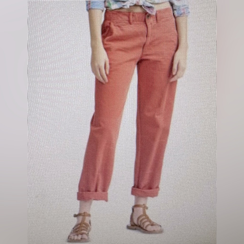 Ralph Lauren women’s Chino pants, Nantucket Red, size 16